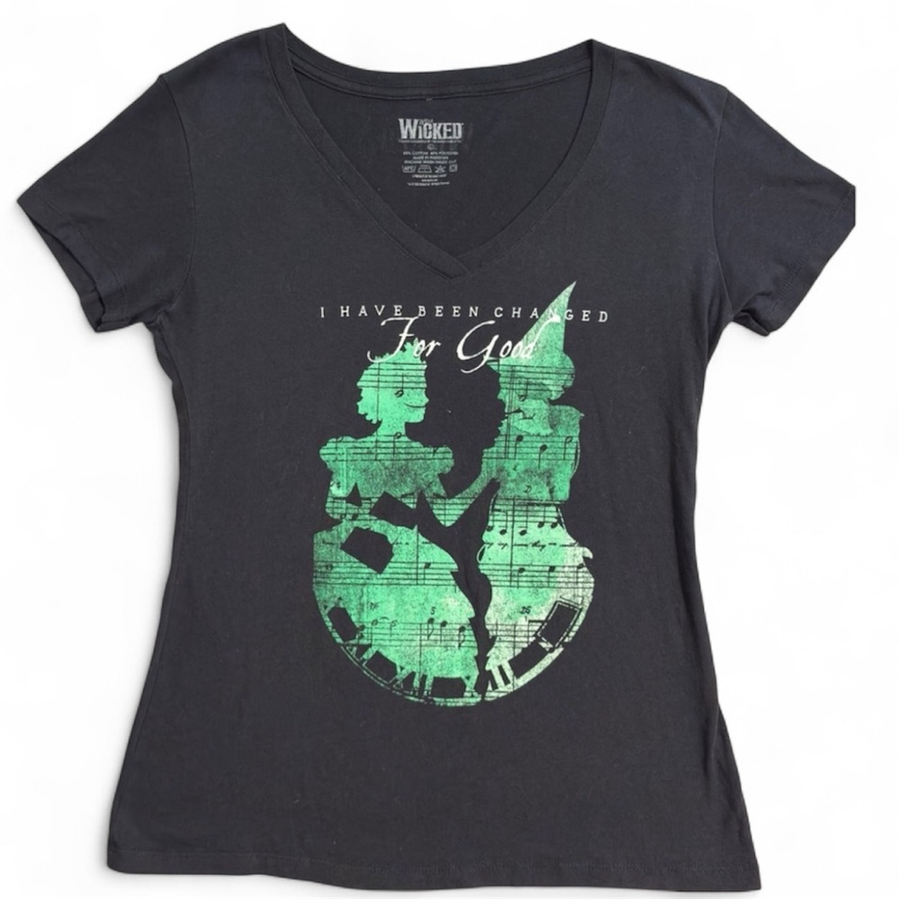 Authentic “For Good” Tee from Wicked Broadway Musical💚🧹🧙‍♀️💚xxxl